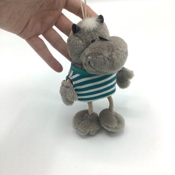 Hippopotamus Hippo Plush Hanging - Picture 1 of 9